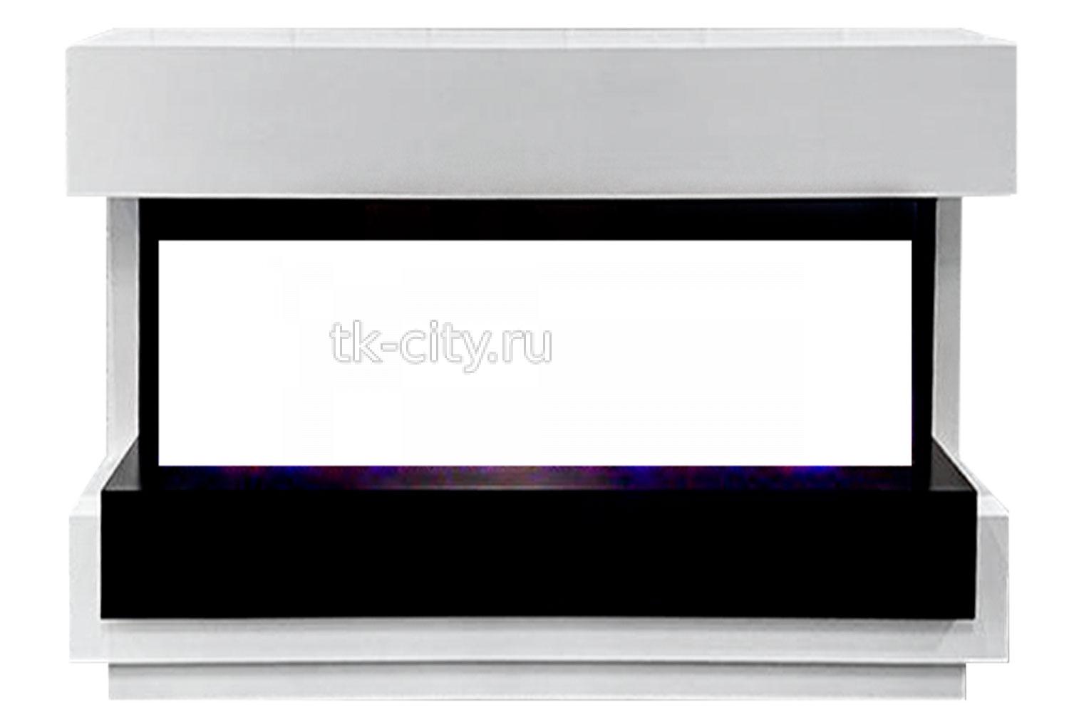 Портал Royal Flame Cube 36 - Белый с черным