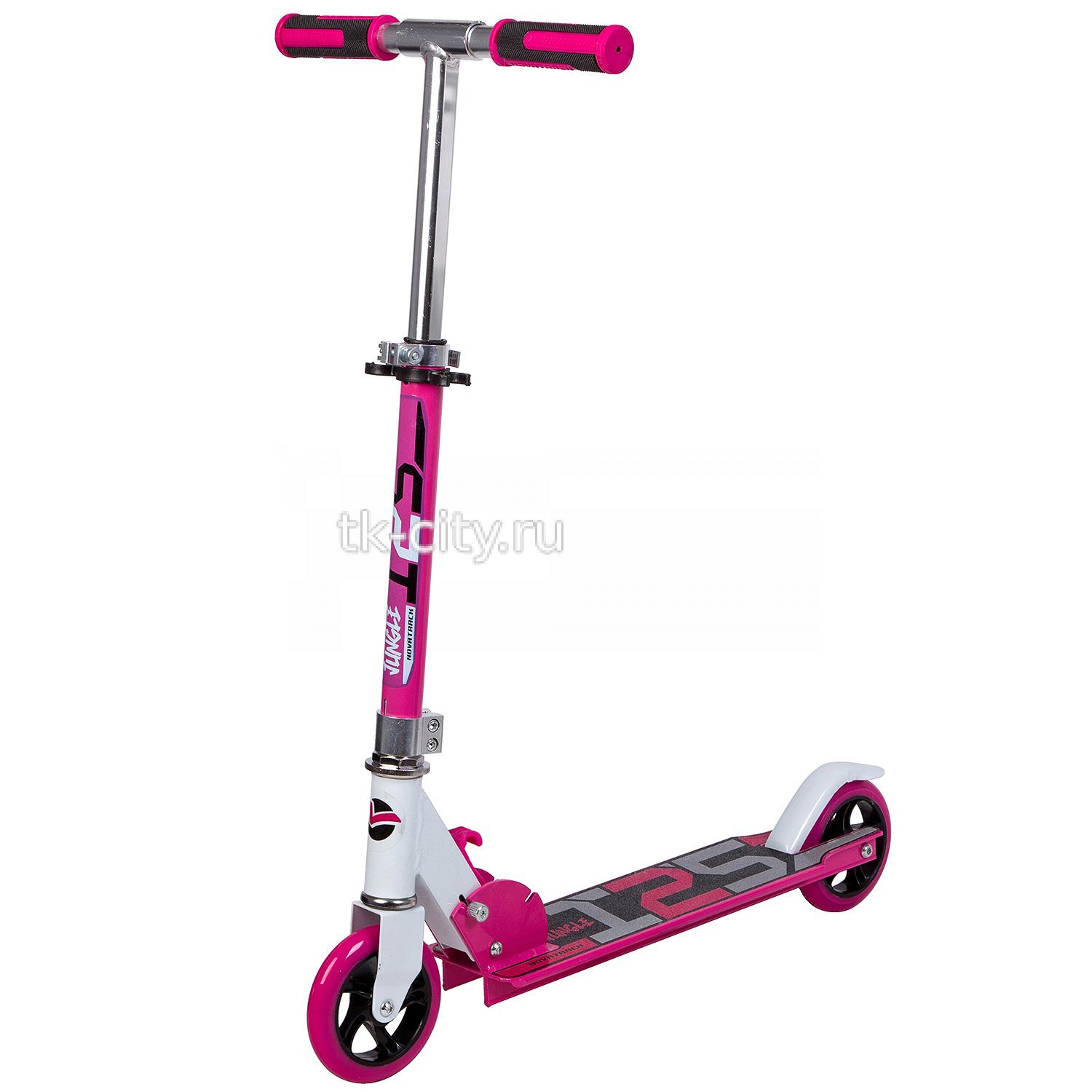 Городской самокат Novatrack Jungle 125 alloy (2018)