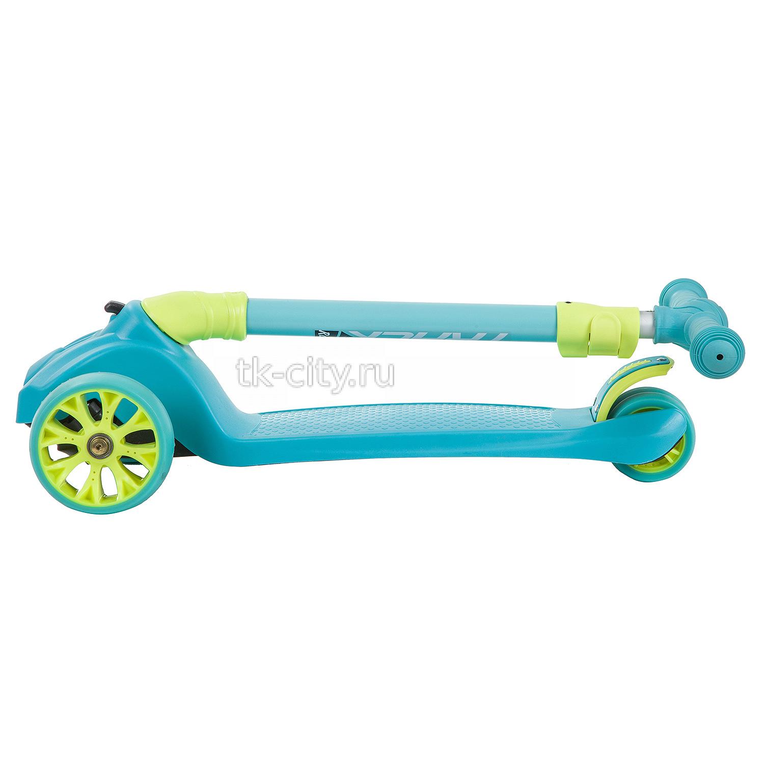 Самокат-кикборд Novatrack Rainbow Pro Button (2020)