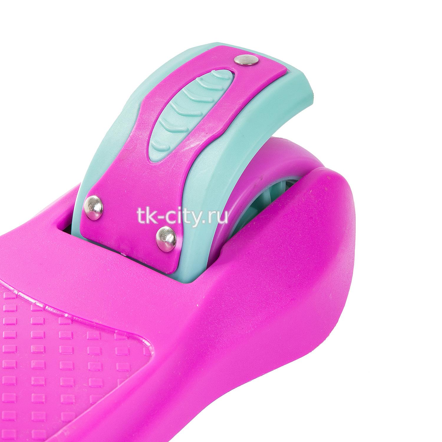 Самокат-кикборд Novatrack Rainbow Pro Button (2020)