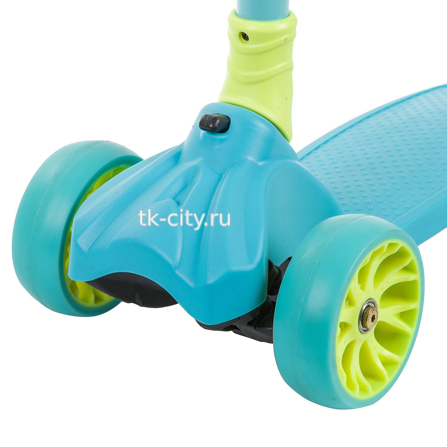 Самокат-кикборд Novatrack Rainbow Pro Button (2020)