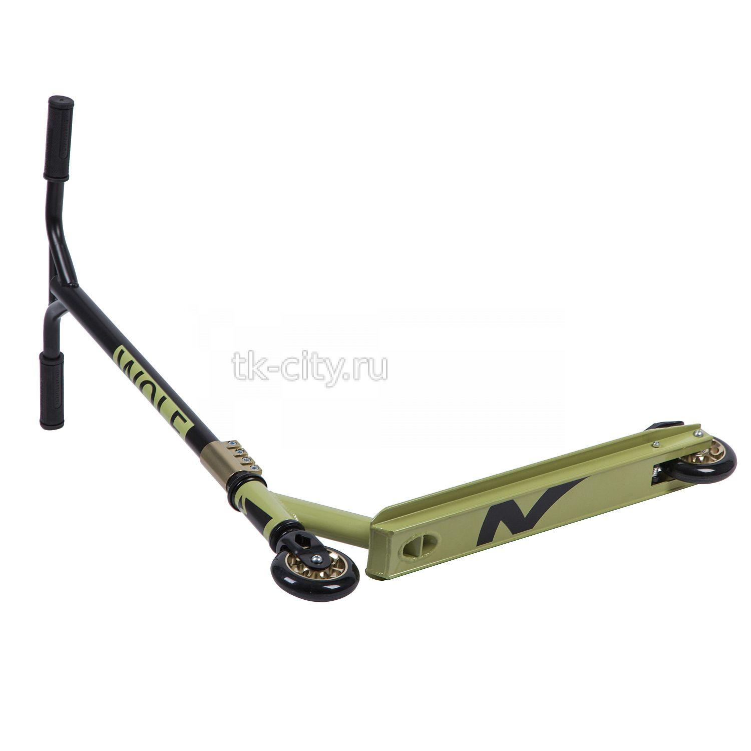Спортивный самокат Novatrack WOLF 100-1 ALLOY EL