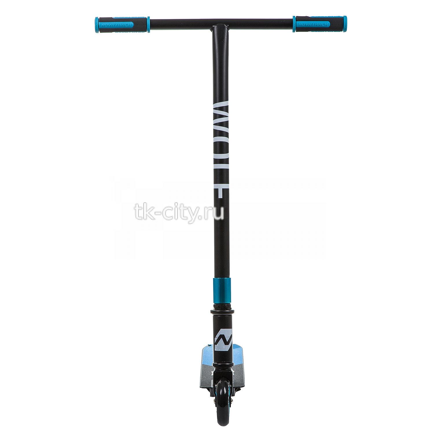 Спортивный самокат Novatrack WOLF 100 ALLOY EL