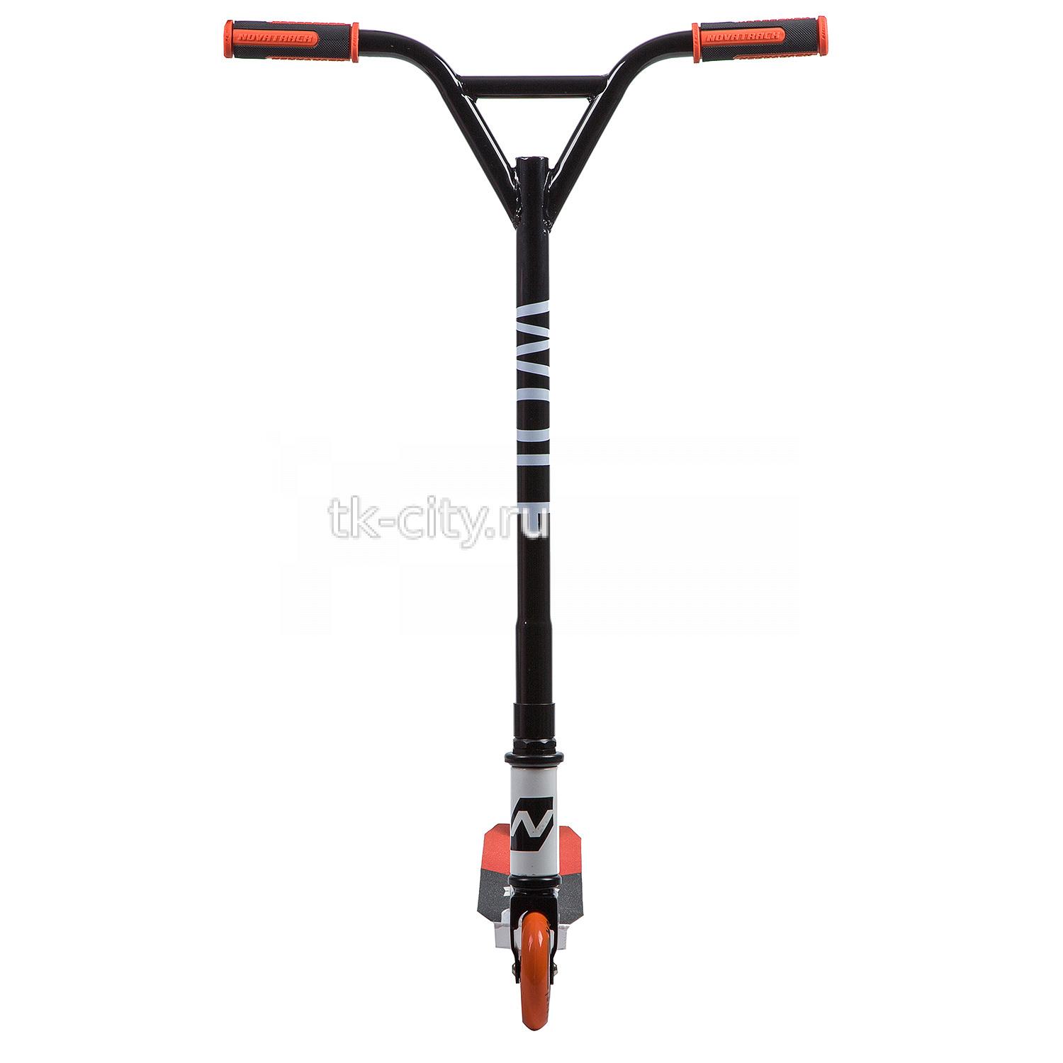 Спортивный самокат Novatrack WOLF 100 PLASTIC EL