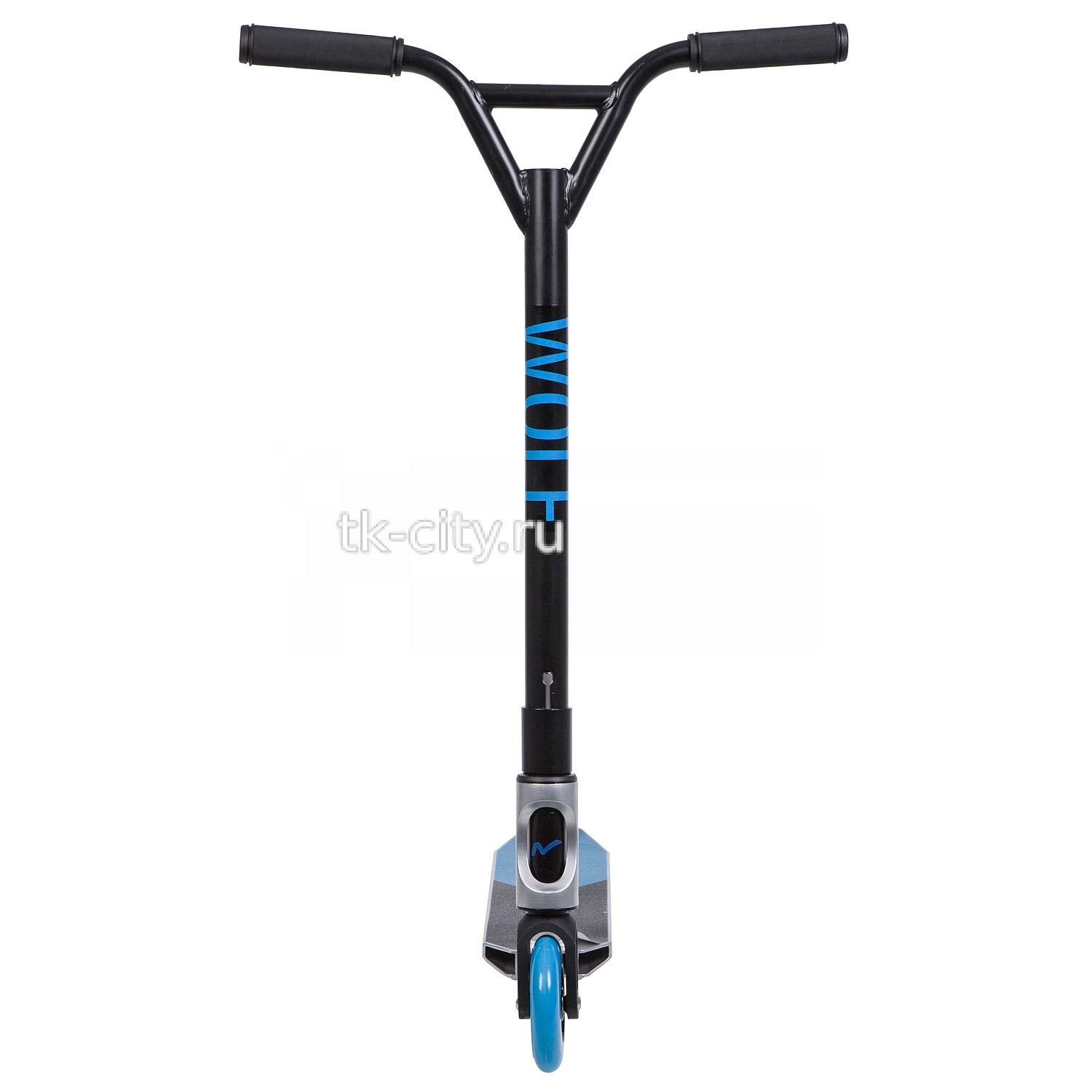 Спортивный самокат Novatrack WOLF 100 PRO BL