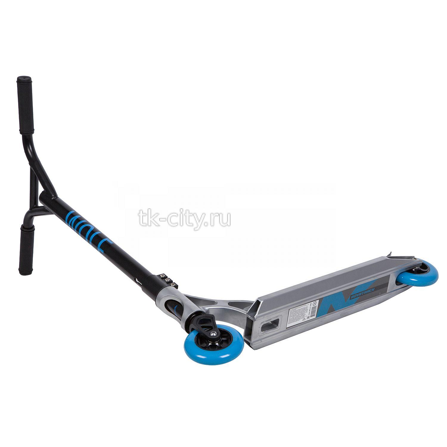 Спортивный самокат Novatrack WOLF 100 PRO BL