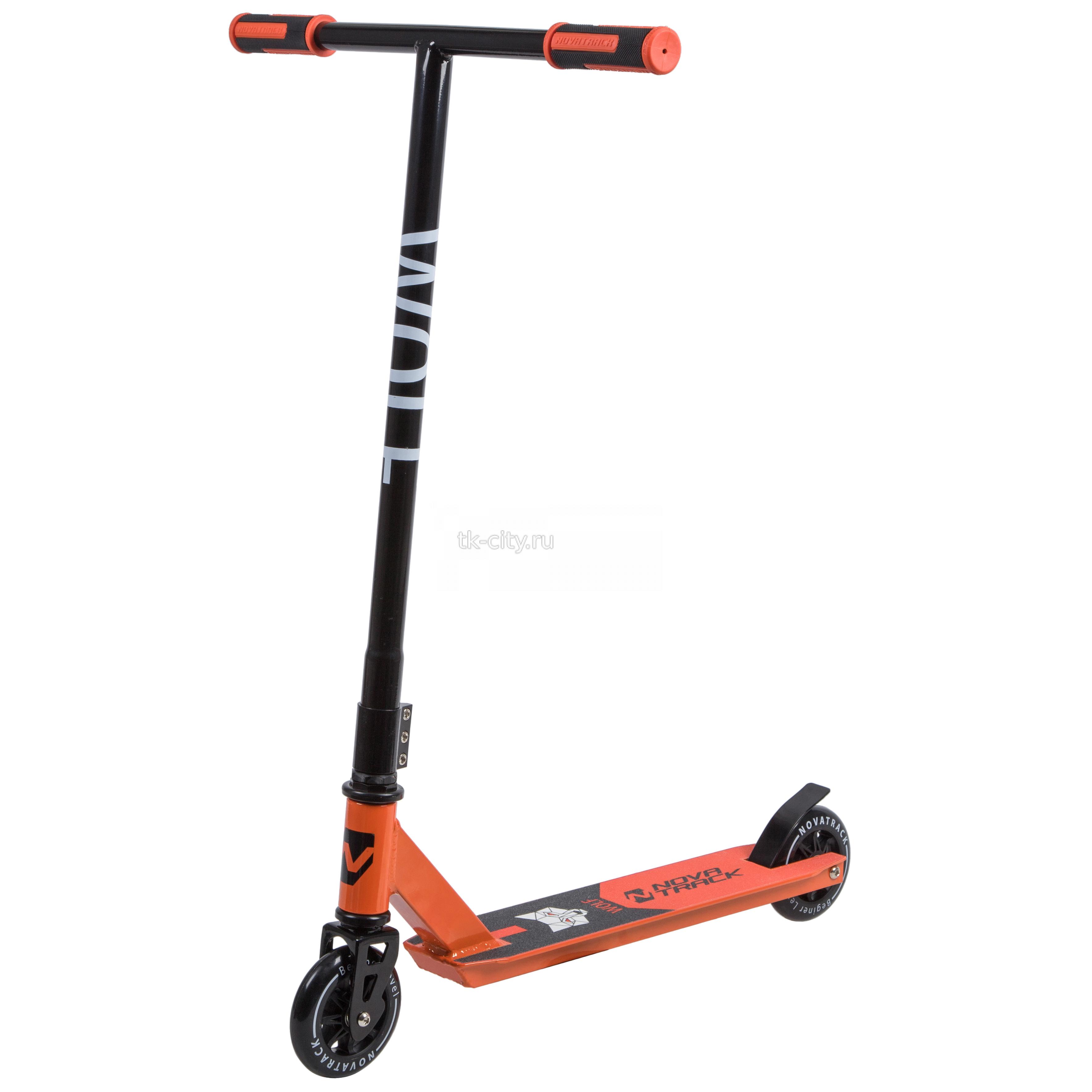 Спортивный самокат Novatrack Wolf 100 (2018)