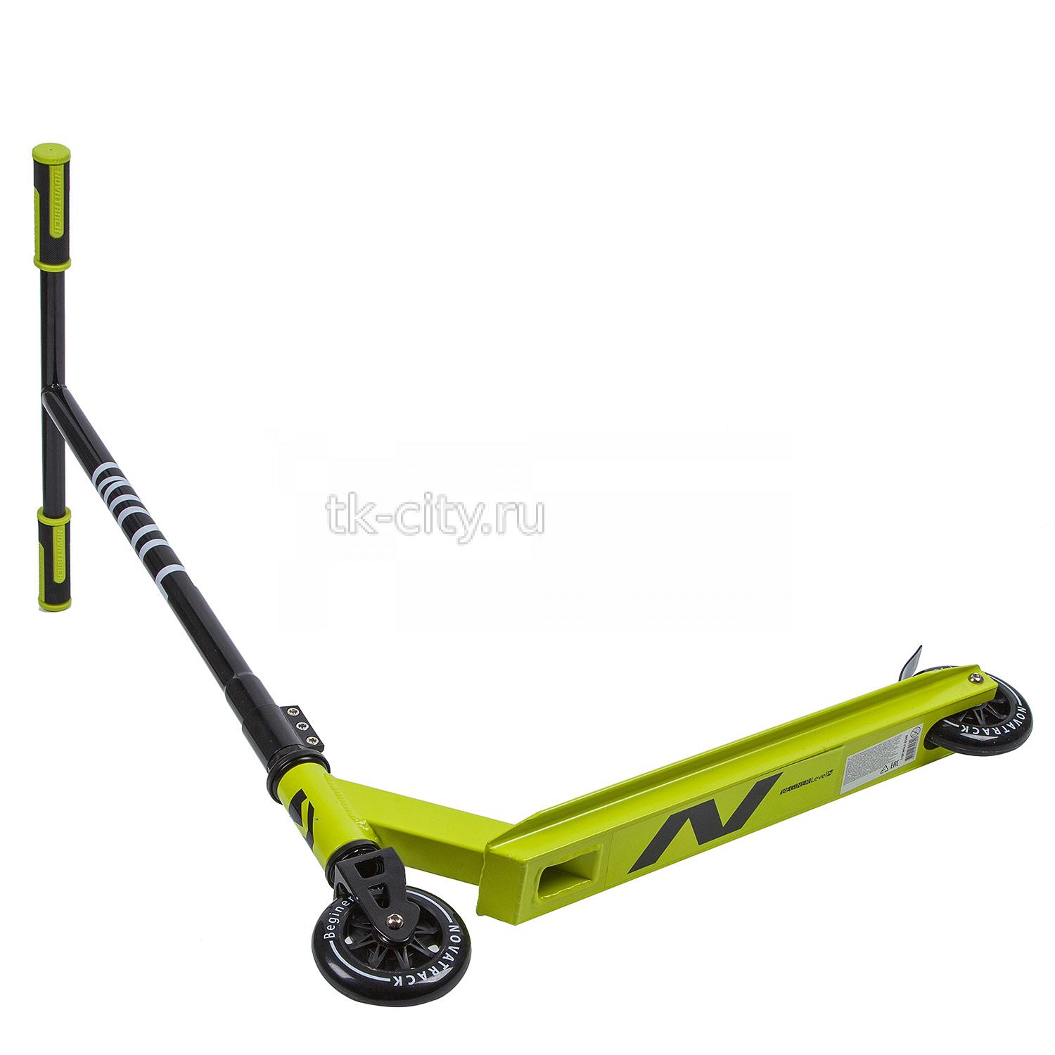 Спортивный самокат Novatrack Wolf 100 (2018)