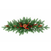 Crystal Trees Сваг МОНИКА с шишками и ягодами L75см