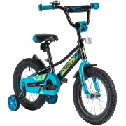 Детский велосипед Novatrack Valiant 14 (2022) Черный 