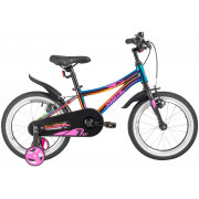 Детский велосипед Novatrack Prime 16 V (2019) Фиолетовый металлик