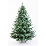 Crystal trees Ель искусственная Шотландия в снегу 180 см