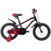 Детский велосипед Novatrack Prime 16 (2020) Черный