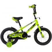 Детский велосипед Novatrack EXTREME 14 Салатовый (2021)