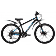 Подростковый горный (MTB) велосипед Stinger Element 24 (2022) рама 12 Черный