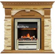 Каминокомплект Dimplex Dublin - Дуб / Сланец с очагом Cavendish