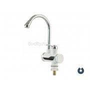 Кран нагрева электрический UNIPUMP BEF-012-02, белый/хром