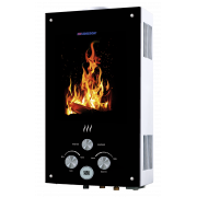 Газовый проточный водонагреватель Edisson Flame F 20 GD Костер