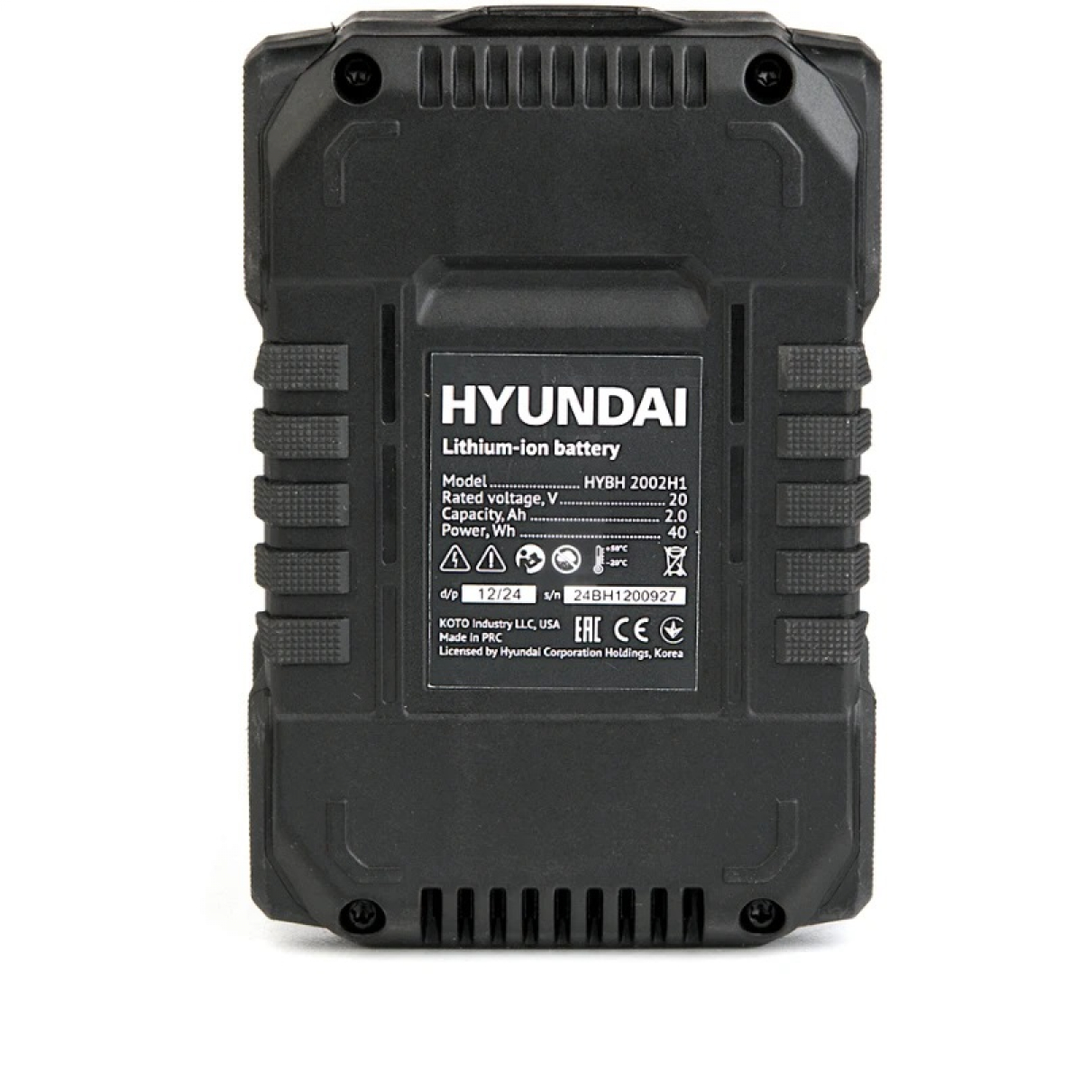 Аккумулятор Hyundai HYBH 2002H1