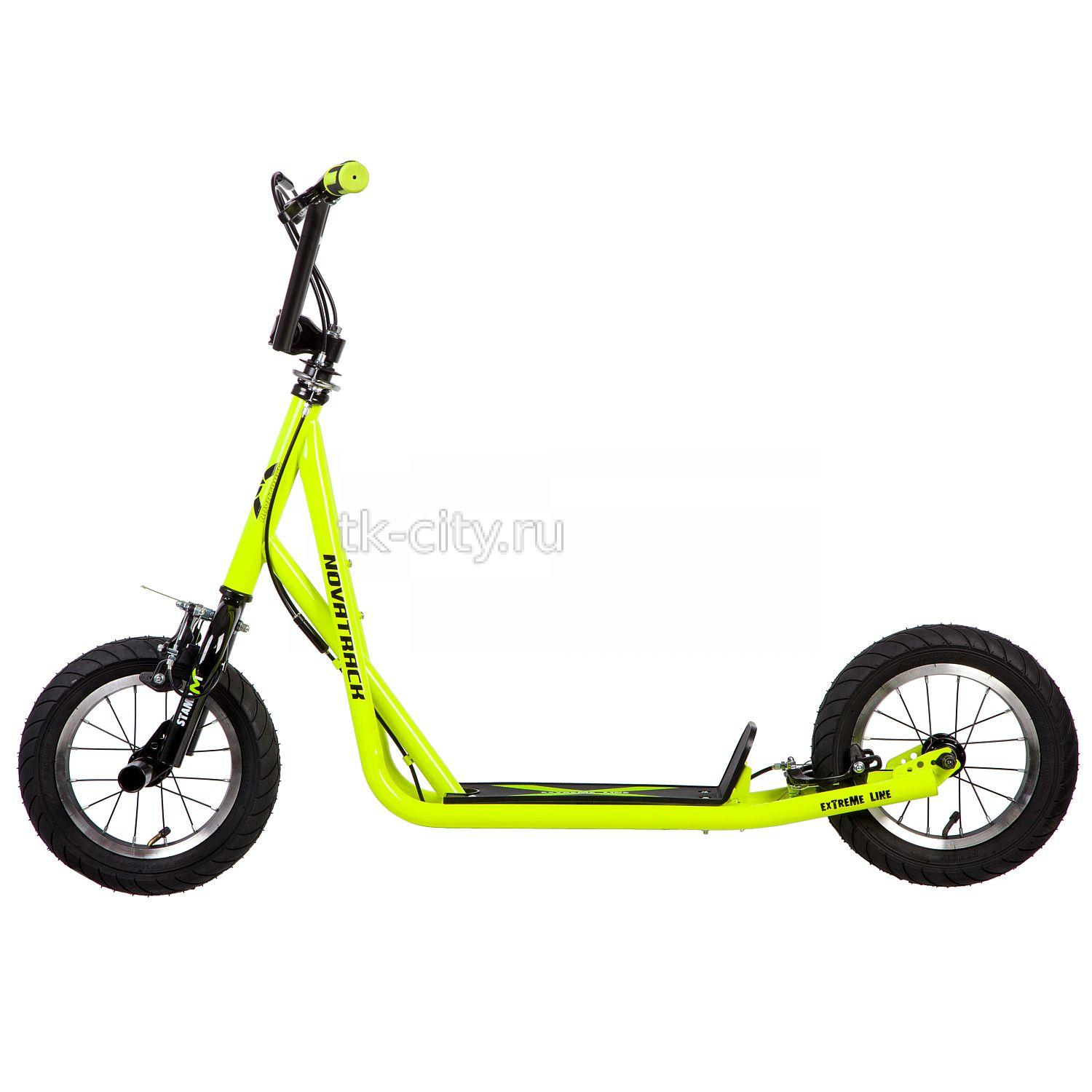 Внедорожный самокат Novatrack STAMP N1 EXTREME LINE