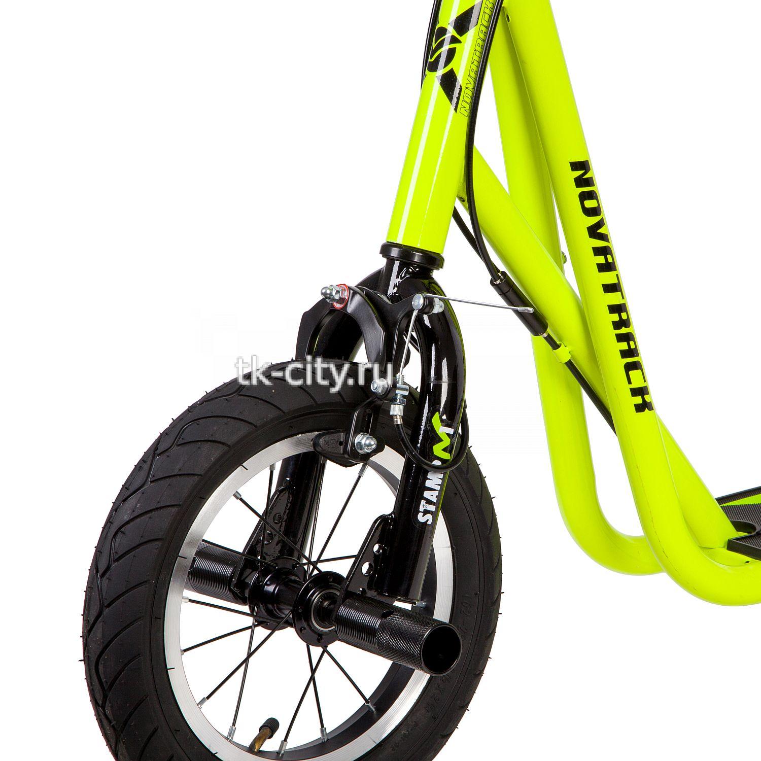 Внедорожный самокат Novatrack STAMP N1 EXTREME LINE